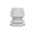 1SNG Series Light Grey PA 6 Cable Gland, M25 Thread, 11mm Min, 17mm Max, IP66, IP68