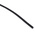 RS PRO Braided Acrylic Fibreglass Black Cable Sleeve, 2mm Diameter, 5m Length