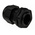 Alpha Wire FIT Series Black PA 6 Cable Gland, M20 Thread, 6mm Min, 12mm Max, IP66, IP68