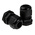 Alpha Wire FIT Series Black PA 6 Cable Gland, M20 Thread, 6mm Min, 12mm Max, IP66, IP68