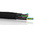HellermannTyton Expandable Braided PET Black Cable Sleeve, 25mm Diameter, 5m Length, Helagaine HEGP06 Series