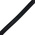 RS PRO Silicone Rubber Black Cable Sleeve, 1.2mm Diameter, 15m Length