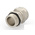 1SNG Series Brass Brass, CR, NBR Cable Gland, M20 Thread, 6mm Min, 12mm Max, IP66, IP68