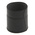 TE Connectivity Straight Black, Fluid Resistant Elastomer Adhesive Lined, 17mm