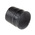 TE Connectivity Straight Black, Fluid Resistant Elastomer Adhesive Lined, 24mm