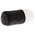 3M End Cap Black, Rubber, 30.1mm