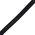 RS PRO Silicone Black Cable Sleeve, 2mm Diameter, 10m Length