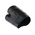 TE Connectivity 45° Side Breakout Black, Fluid Resistant Elastomer, 13.2mm