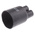TE Connectivity Multi-Legged Black, Modified Polyolefin Adhesive Lined, 40.64mm