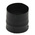 TE Connectivity Straight Black, Fluid Resistant Elastomer, 24mm