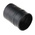 TE Connectivity Straight Black, Fluid Resistant Elastomer, 31mm