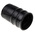 TE Connectivity Straight Black, Fluid Resistant Elastomer, 43mm