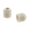 White Ceramic Bead 1.5mm Bore Size +1200°C