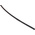RS PRO Heat Shrink Tubing, Black 1.6mm Sleeve Dia. x 25m Length 2:1 Ratio