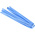 RS PRO Heat Shrink Tubing, Blue 6.4mm Sleeve Dia. x 1.2m Length 2:1 Ratio