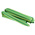 RS PRO Heat Shrink Tubing, Green 12.7mm Sleeve Dia. x 1.2m Length 2:1 Ratio