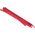 RS PRO Heat Shrink Tubing, Red 6.4mm Sleeve Dia. x 1.2m Length 2:1 Ratio