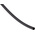 RS PRO Heat Shrink Tubing, Black 2.4mm Sleeve Dia. x 25m Length 2:1 Ratio