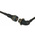 TE Connectivity Straight Black, Polyolefin, 24.6mm