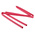 RS PRO Adhesive Lined Heat Shrink Tube, Red 9mm Sleeve Dia. x 1.2m Length 3:1 Ratio