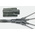 TE Connectivity Branching Black, Fluid Resistant Elastomer, 38.6mm