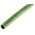 RS PRO Halogen Free Heat Shrink Tubing, Green, Yellow 4.8mm Sleeve Dia. x 1.2m Length 2:1 Ratio