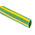 RS PRO Halogen Free Heat Shrink Tubing, Green 9.5mm Sleeve Dia. x 1.2m Length 2:1 Ratio