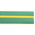 RS PRO Halogen Free Heat Shrink Tubing, Green/Yellow 38.1mm Sleeve Dia. x 1.2m Length 2:1 Ratio