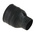TE Connectivity Straight Black, LFH Polyolefin, 24mm