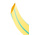 RS PRO Heat Shrink Tubing, Green, Yellow 24mm Sleeve Dia. x 3m Length 3:1 Ratio