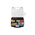 HellermannTyton Heat Shrink Tubing, Black, Blue, Clear, Green/Yellow, Red 1.5mm Sleeve Dia. x 40mm Length 3:1 Ratio,