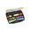 HellermannTyton Heat Shrink Tubing, Black, Blue, Clear, Green/Yellow, Red 1.5mm Sleeve Dia. x 40mm Length 3:1 Ratio,