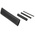 HellermannTyton Heat Shrink Tubing, Black 1.5mm Sleeve Dia. x 35mm Length 3:1 Ratio, ShrinKit 321 Basic Series