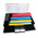 TE Connectivity Heat Shrink Tubing, Black 2.4mm Sleeve Dia. x Set Length 2:1 Ratio, RNF-100 Series