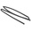 TE Connectivity Adhesive Lined Heat Shrink Tubing, Black 6mm Sleeve Dia. x 1.2m Length 3:1 Ratio, CGAT Series