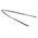 TE Connectivity Heat Shrink Tubing, Black 2.4mm Sleeve Dia. x 1.2m Length 2:1 Ratio, RNF-100 Series