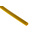 RS PRO Halogen Free Heat Shrink Tubing, Yellow 6.4mm Sleeve Dia. x 1.2m Length 2:1 Ratio