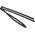 TE Connectivity Adhesive Lined Heat Shrink Tubing, Black 6mm Sleeve Dia. x 1.2m Length 3:1 Ratio, ATUM Series
