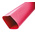 TE Connectivity Heat Shrink Tubing, Red 38mm Sleeve Dia. x 1.2m Length 2:1 Ratio, RNF-100 Series