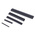 TE Connectivity Heat Shrink Tubing, Black 1.6mm Sleeve Dia. x 35mm Length 2:1 Ratio, LSTT Series