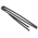 3M Heat Shrink Tubing, Black 6mm Sleeve Dia. x 1m Length 3:1 Ratio, GTI-3000 Series