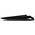 3M Halogen Free Heat Shrink Tubing, Black 39mm Sleeve Dia. x 1m Length 3:1 Ratio, GTI-3000 Series