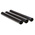 Alpha Wire Adhesive Lined Heat Shrink Tubing, Black 15.2mm Sleeve Dia. x 152mm Length 5.6:1 Ratio, FIT-621 Series