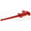 Staubli 1A Red Grabber Clip, 300V Rating, 2mm Probe Socket Size