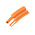 TE Connectivity Heat Shrink Tubing, Orange 50mm Sleeve Dia. 2:1 Ratio, RAYCHEM VOLINSU EVSW Series