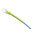 Alpha Wire Heat Shrink Tubing, Green, Yellow 9.5mm Sleeve Dia. x 76m Length 2:1 Ratio, FIT-260 Series