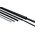 HellermannTyton Halogen Free Heat Shrink Tubing, Black 9.5mm Sleeve Dia. x 60m Length 2:1 Ratio, SE28 Series