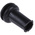 RS PRO Black PVC 9.52mm Cable Grommet for Maximum of 6.35mm Cable Dia.