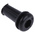 RS PRO Black PVC 9.52mm Cable Grommet for Maximum of 6.35mm Cable Dia.