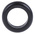 RS PRO Black PVC 20mm Cable Grommet for Maximum of 16mm Cable Dia.